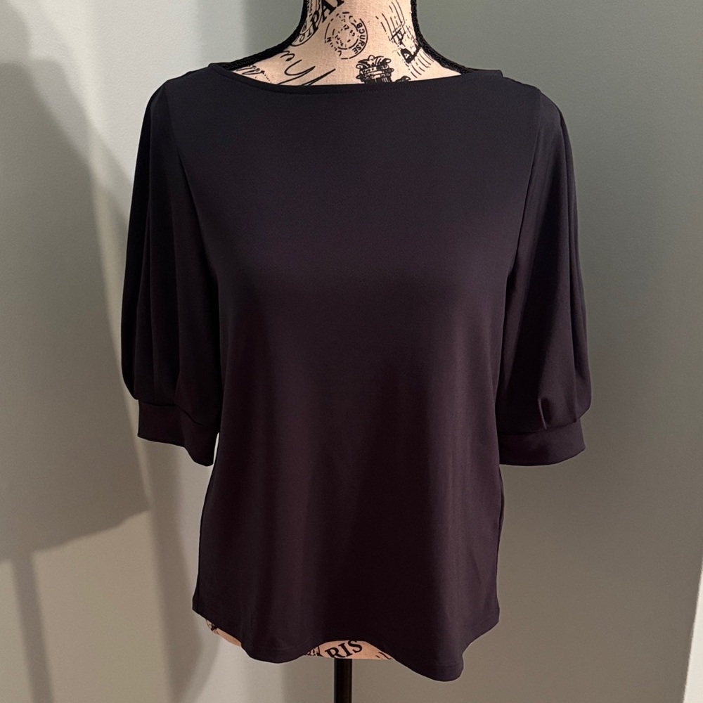 H&M Classic dark blue Blouse - Picture 1 of 3